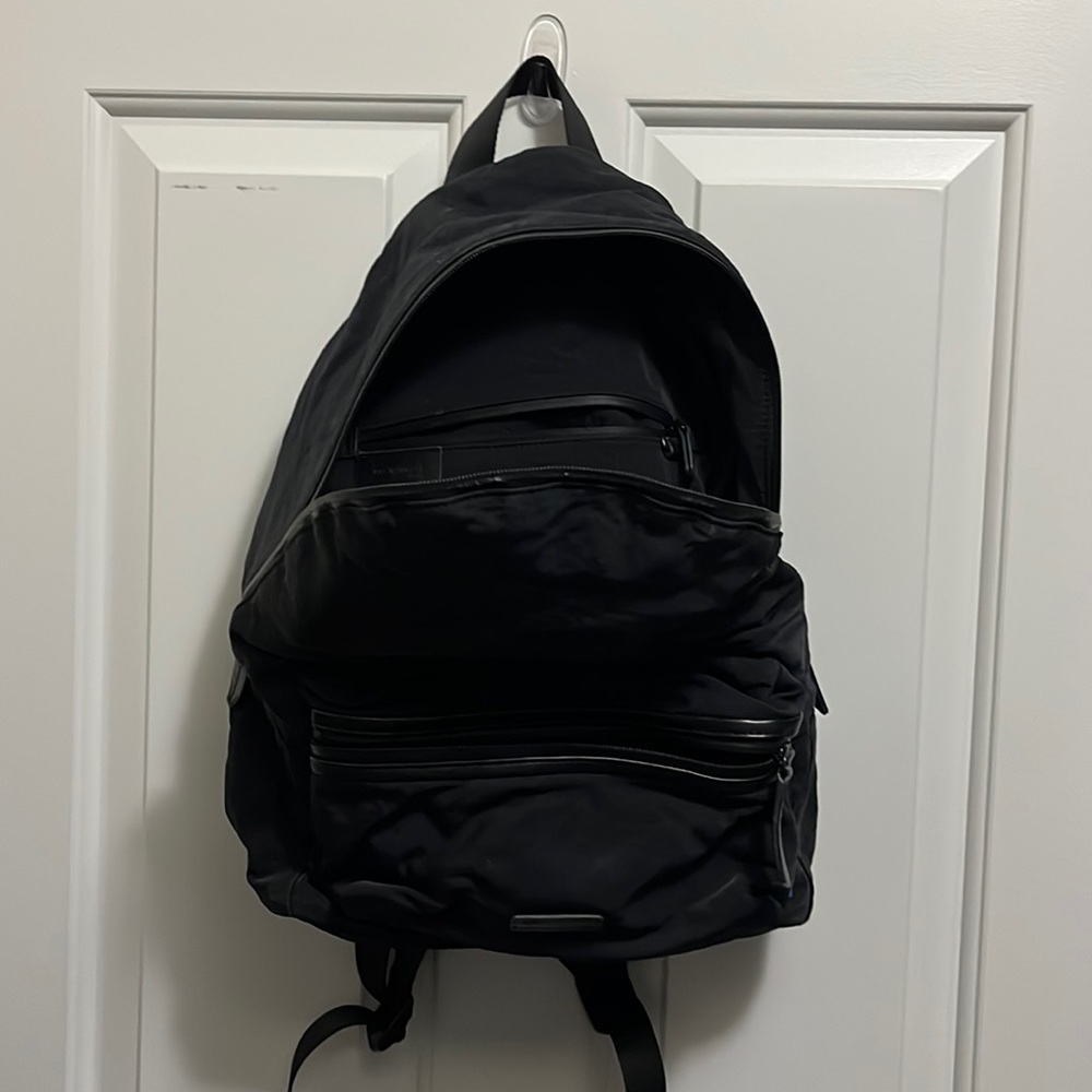 Black backpack